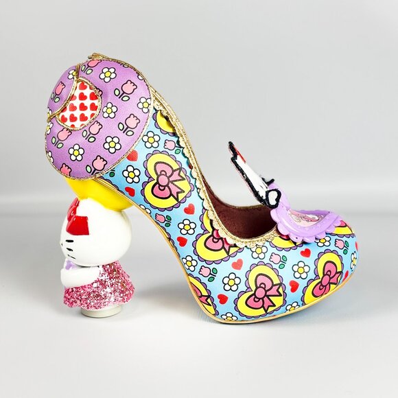 Irregular Choice Sanrio Hello Kitty & Friends Heels Size 39 Rare Collab - Picture 5 of 9
